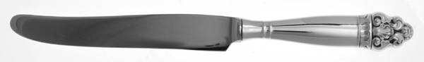 Vidar (Silverplate) Dessert Knife with Stainless Blade