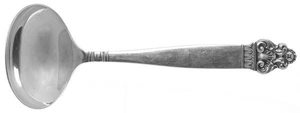 Vidar (Silverplate) Solid Piece Cream Ladle