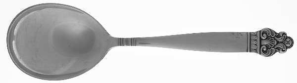 Vidar (Silverplate) Solid Salad Serving Spoon
