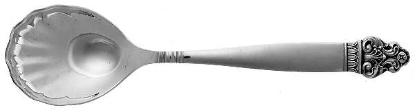 Vidar (Silverplate) Sugar Shell Spoon