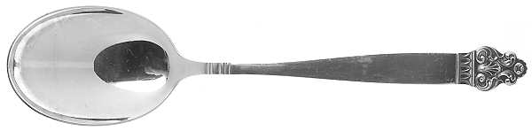 Vidar (Silverplate) Solid Smooth Casserole Spoon