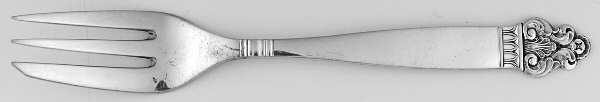 Vidar (Silverplate) Pastry Fork