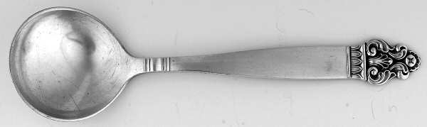 Vidar (Silverplate) Round Bowl Soup Spoon (Gumbo)