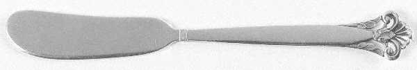 Cloister (Sterling) Flat Handle Butter Spreader