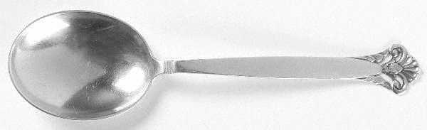 Cloister (Sterling) Solid Smooth Casserole Spoon