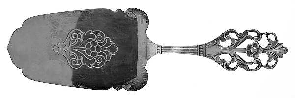 Viking Rose (Sterling) Solid Pie Server