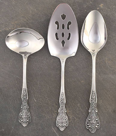 Rose (Stainless) 3 Piece Completer Set