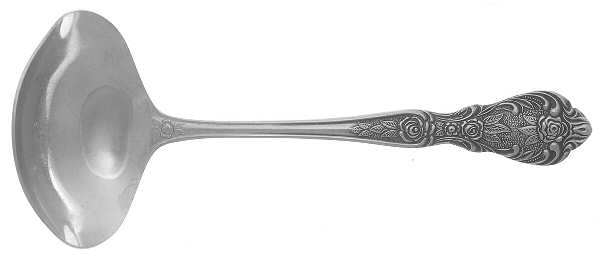 Rose (Stainless) Solid Gravy Ladle
