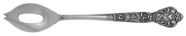 Versailles (Stainless) Olive Spoon Short with Pierced Bowl HC