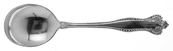 20th Century (Sterling, 1890) Round Bowl Soup Spoon (Gumbo)
