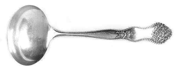 Adolphus (Sterling, 1904, No Monograms) Solid Gravy Ladle