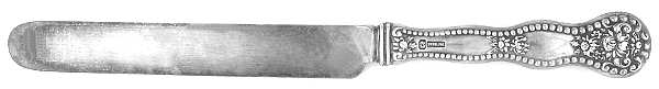 Adolphus (Sterling, 1904, No Monograms) Old French Hollow Knife