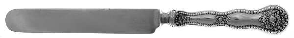 Adolphus (Sterling, 1904, No Monograms) Breakfast Knife with Silverplate Blade
