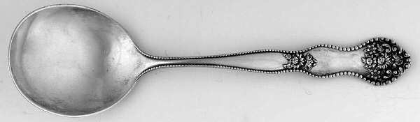 Adolphus (Sterling, 1904, No Monograms) Round Bowl Soup Spoon (Gumbo)