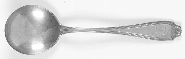 Chelsea (Sterling, 1918) Round Bowl Soup Spoon (Cream Soup)