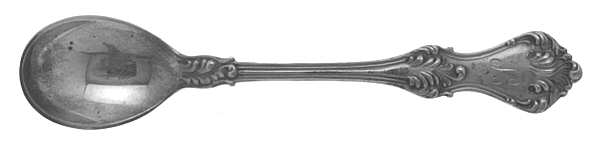 Corinthian (Sterling, 1891) Egg Spoon by Mount Vernon