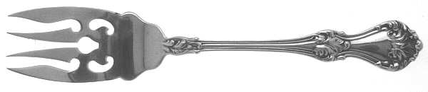 Corinthian (Sterling, 1891) Small Individual Solid Fish/Salad Fork