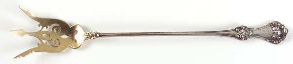 Corinthian (Sterling, 1891) Large Lettuce Serving Fork