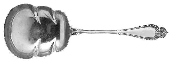 Florence (Sterling, 1905) Solid Salad Serving Spoon
