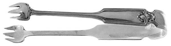 George Washington (Sterling, 1909) Bon Bon Tongs