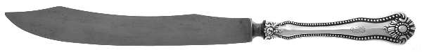Lexington (Sterling, 1900) Large Stainless Blade Roast Carving Knife