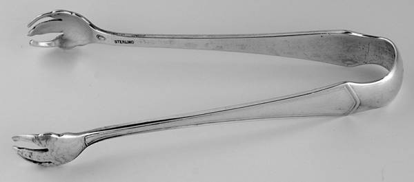 Old South (Sterling, 1906) Sugar Tongs