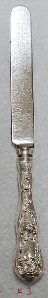 Rose (Sterling, 1910) Blunt Hollow Knife with Bolster