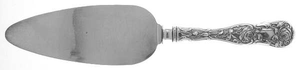 Rose (Sterling, 1910) Pie Server with Silverplate Blade