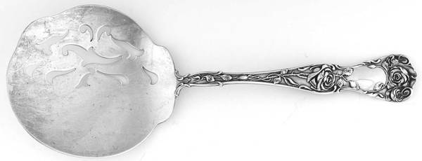 Rose (Sterling, 1910) Tomato Server, Solid Piece