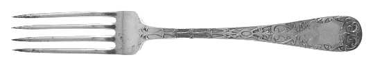 Sheraton (Sterling, 1906-1912, No Monograms) Fork