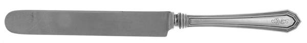 Sulgrave (Sterling, 1911) Monogram Hollow Handle Bolster Blunt Knife