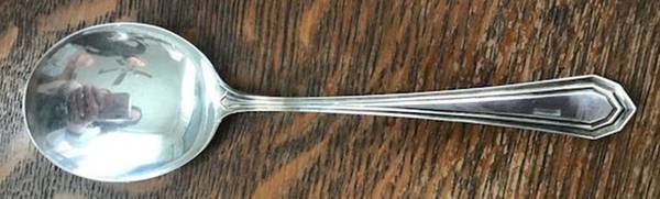 Sulgrave (Sterling, 1911) Round Bowl Soup Spoon (Cream Soup)
