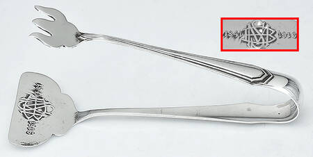 Sulgrave (Sterling, 1911) Sardine Tongs