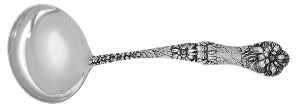 Yetive (Sterling, 1896) Solid Gravy Ladle
