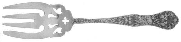 Yetive (Sterling, 1896) Small Solid Cold Meat Serving Fork