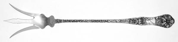 Yetive (Sterling, 1896) Large Lettuce Serving Fork