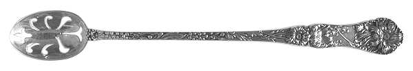 Yetive (Sterling, 1896) Pierced Bowl Long Handle Olive Spoon