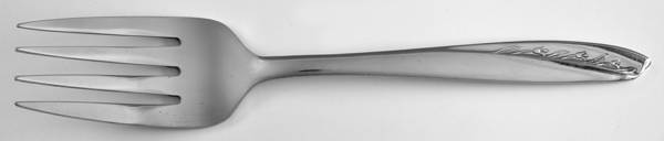 MWD3 (STAINLESS) Medium Solid Cold Meat Serving Fork