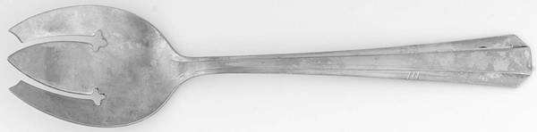 MJS6 (Stainless) Medium Solid Cold Meat Serving Fork