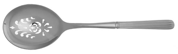 Italian Countryside (Stainless) Casserole Spoon with Pierced Stainless Bowl HC