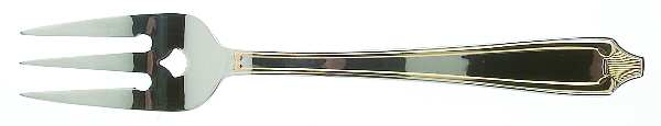 Chatham Gold Large Solid Cold Meat Serving Fork