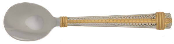 Palatial Gold Round Bowl Soup Spoon (Cream Soup) HC