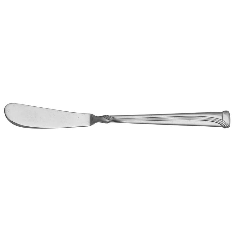 Poetry (Stainless) Flat Handle Master Butter Knife