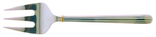 Empire Gold II Medium Solid Cold Meat Serving Fork