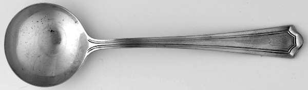 Mary Warren (Sterling, 1910-1932) Large Round Bowl Soup Spoon (Bouillon)