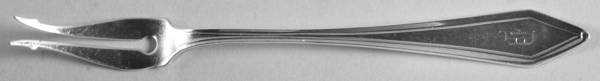 Dixie (Sterling, 1910-1932) Short Handle Pickle/Olive Fork