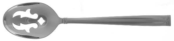 Parallels (Stainless) Pierced Tablespoon (Serving Spoon)