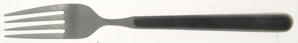 Elite-Black (Stainless) Individual Salad Fork