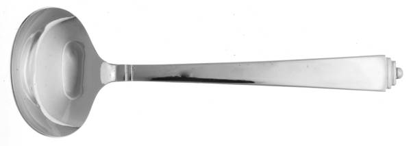 MNF22 (Silverplate) Solid Gravy Ladle