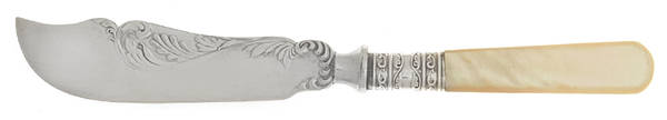 Pearl Handle 2 (Sterling) Pearl Handle Individual Fish Knife